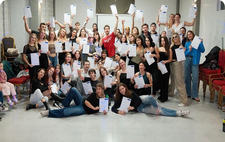 Digital Dance youth exchange participants